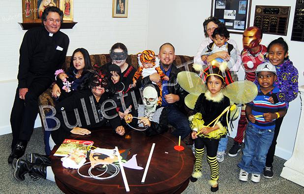 Kids young and old get into the Halloween Spirit at St. Mary’s Catholic Church