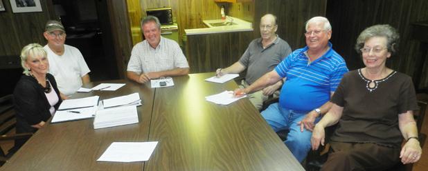 Members of the Saulsbury City Council, pictured (l-r): Jan Ward, Bobby Bynum, Mayor Jim Daniel, Johnny Smith, Rich Emerson, and Lillie Reece, voted to reimburse firefighters’ expenses.