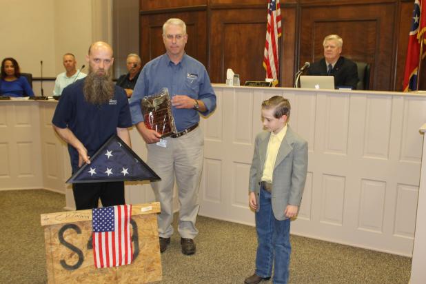 An employee at Thyssenkrupp packed a little more than just an elevator in a shipment to New York City. He packed the American flag. Article Image Alt Text