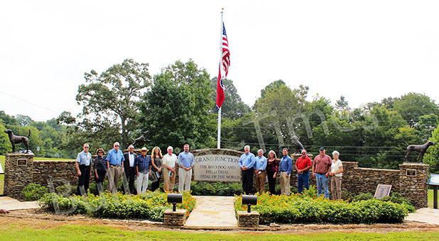 Bird Dog Foundation Dedicates Wall Photo by Ginger Tester