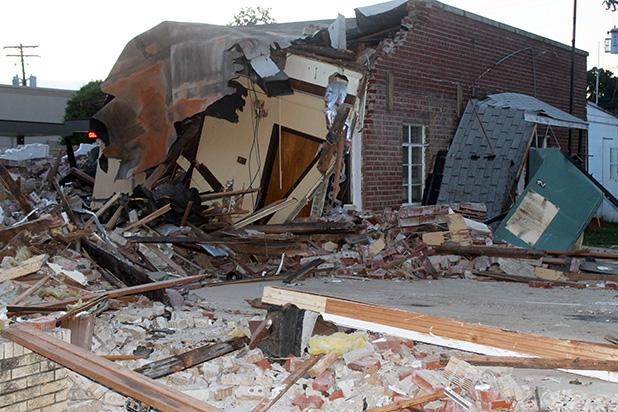 Whiteville City Hall building torn down despite objections Whiteville City Mayor James Bellar ordered the destruction of the old city hall building after attempts were made from residents to purchase the building. Town leaders said no one was notified of the scheduled destruction and it placed residents in danger by having bricks landing in roads that were not blocked off initially because police were not notified of the scheduled destruction.