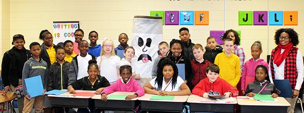 Whiteville Elementary School Kicks Butts Photo: Cross and Pruitt’s 5th grade classes