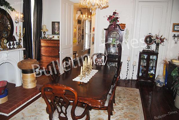 The dining room of the Wright House was the only new house on the 1015 APTA Home Tour.