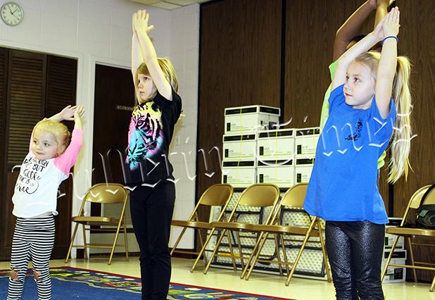 Yoga for the Kids at the Library Photo by Jessica Simmons