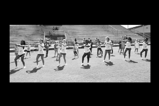 Forty-six girls attended the cheer clinic on Saturday, August 16 that was hosted by the BCHS cheer squad.