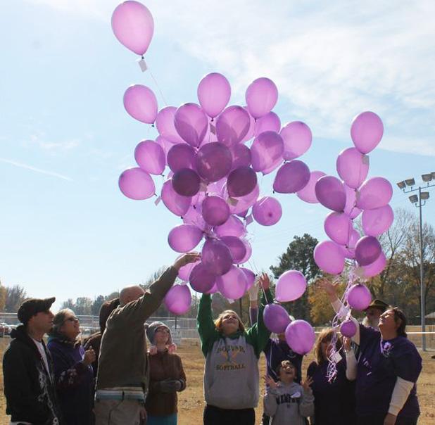 Balloon release raises funds for Alzheimers Article Image Alt Text