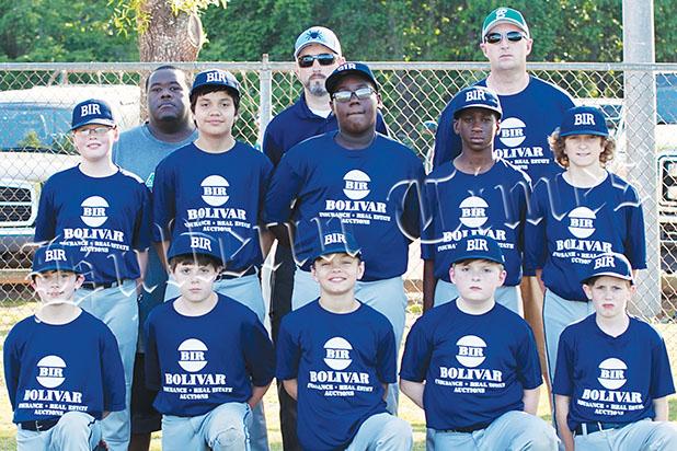 Bolivar Insurance and Real Estate clinched the title with a win over The Bank of Hardeman County on May 23. 
