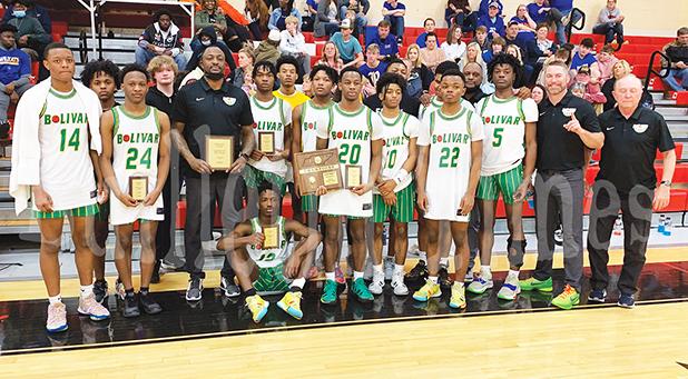 The Tigers won District 13AA, going undefeated in the tournament and regular season.