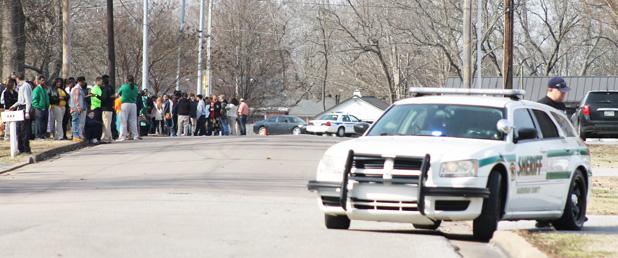 Bomb threats evacuate school two consecutive days Bolivar Central High School students were evacuated two consecutive days last week as bomb threats were called into Hardeman County dispatch on Thursday morning and Friday afternoon.
