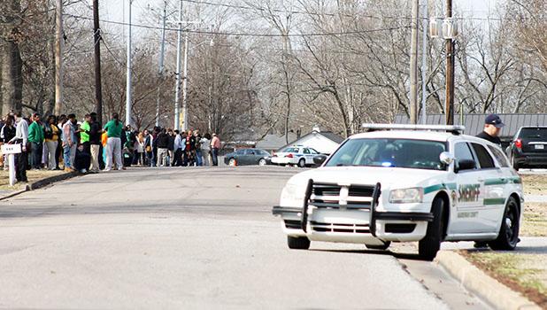 BCHS evacuated after another bomb threat BCHS received its first bomb threat on January 29 (pictured) and then received another one the following day. Monday’s bomb threat makes the third threat to the school in the last month.