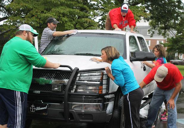 First Baptist Church Bolivar holds free car wash Article Image Alt Text