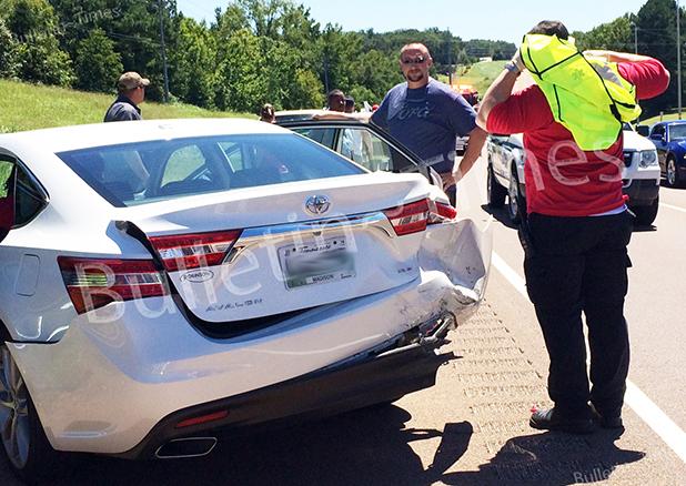 Distracted driving causes two car accident Distracted driving was the cause of an accident last week on Highway 64 which sent one individual to the hospital with minor injuries