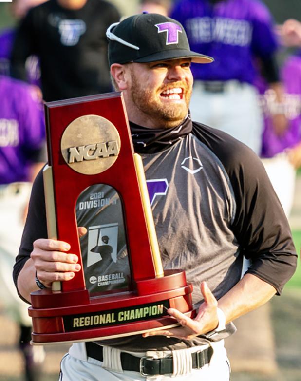 Former Bolivar Central Baseball player Chase Sain was named the Great Midwest Conference Coach of the Year for 2021, after leading the Trevecca Nazarene Trojans to the conference regular season and tournament championships in his first year as head coach. Sain’s squad continued on to win their region and gained the school’s first-ever berth in the NCAA Division II College World Series.  Although his team bowed out in two games at the World Series, his team ended 28-10.  “It was interesting. I was ready to b