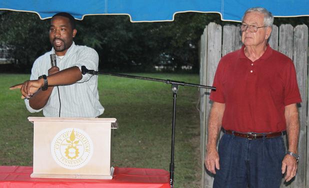 Councilman brings leaders to the residents Bolivar City Councilman Julian McTizic organized the first Community Awareness Day in an effort to bring the city and county’s leaders to the residents of Bolivar to discuss concerns of the residents, as well as possible solutions.