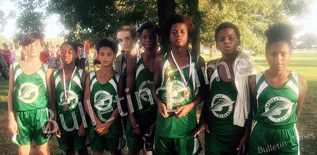 Bolivar Middle School Cross Country team