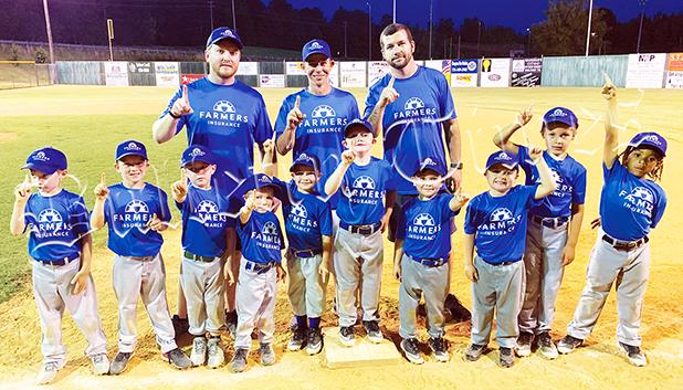 Farmers Insurance Wins 6U League