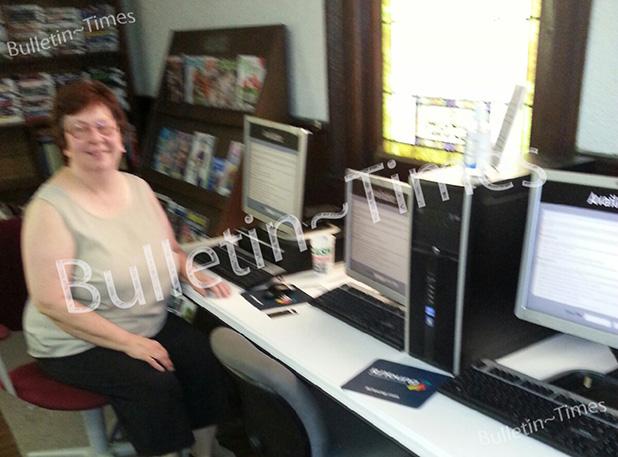 Grand Junction’s Mayor/Board pushing library improvements Wanza Taylor, Librarian in Grand Junction is shown seated in the computer area of the library. The computer tables were a gift from an anonymous donor and are part of the improvements made as the city moves toward bringing the library up to standard.