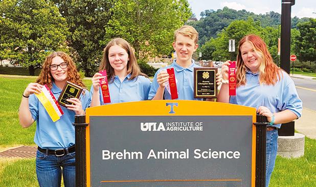 Hardeman County 4-H Members Compete