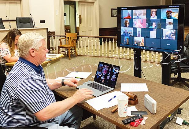 The June 2 meeting is scheduled to be held in a virtual format, as it was on April 21. 