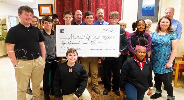 County Schools Get TVA Grants Article Image Alt Text