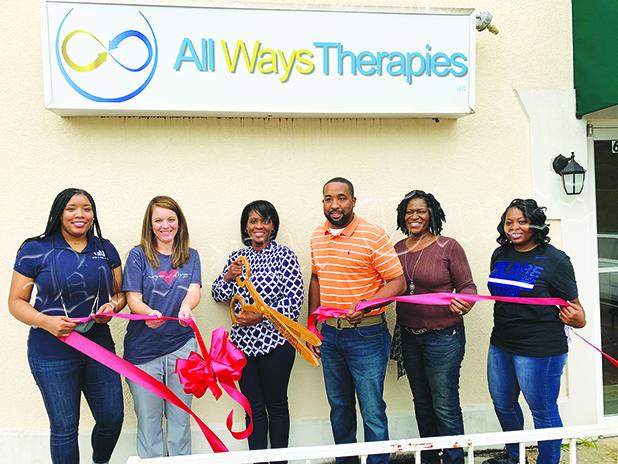 All Ways Therapies, located at 602 Tennessee Street in Bolivar, had a ribbon cutting courtesy of the Hardeman County Chamber of Commerce on September 25. All Ways Therapies is an occupational and speech therapy clinic. For more information call 731-518-9022.