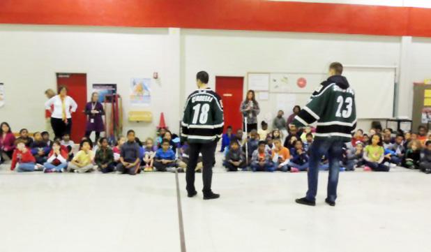 RiverKings teach hockey at Germantown Elementary Article Image Alt Text