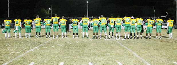 Tiger Teams End Seasons All 23 Bolivar Central Football seniors were co-captains for the last home game. Photo by Sarah Rice.
