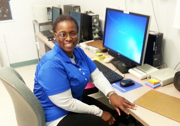 Tired of feeling tired? Tonya Phinnessee is shown here in the monitoring room at Bolivar General’s sleep lab. She manages referrals and scheduling for the study facility.
