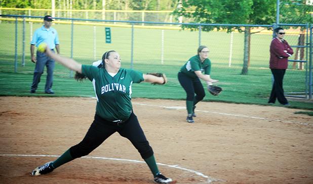 Bolivar ladies get pair of no hitters against Fayette-Ware Laura Kate Blackwell pitches a no hitter for Bolivar against Fayette-Ware