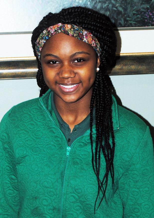 Student and teacher of the Week Keniyah Posey