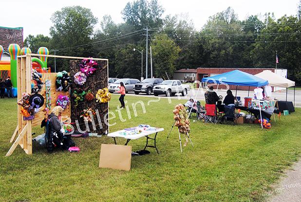 There were several arts and crafts vendors on hand at this year’s Toone Octoberfest.