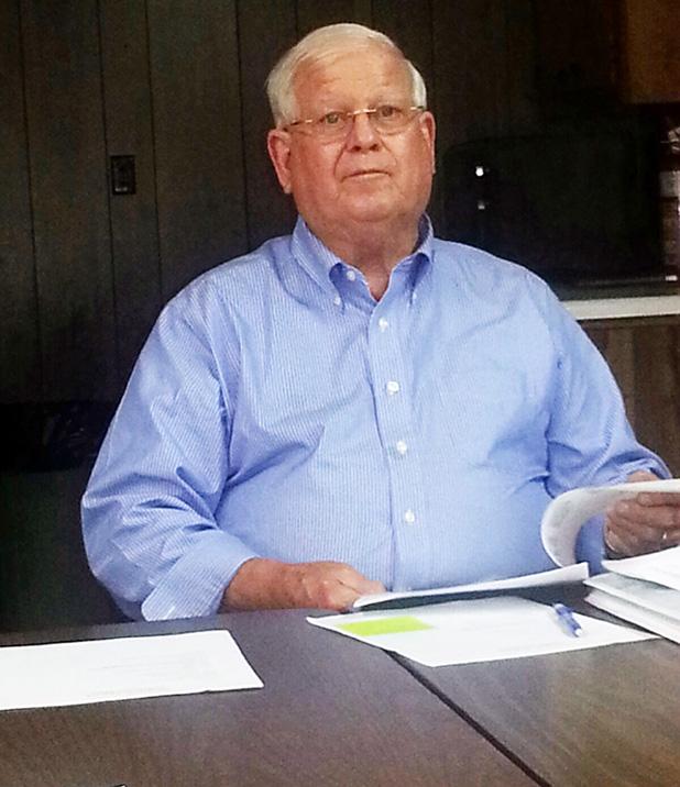 Saulsbury pursues cleanup of blighted property Vice-Mayor Rich Emerson reports progress of blight removal to the Saulsbury Board of Aldermen at their May meeting.
