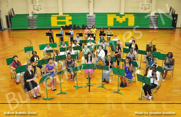 BMS sixth grade band takes spotlight The BMS sixth grade beginning band held its own as it presented its first solo concert for family and the community.