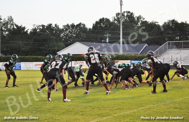 BMS Tigers take a loss against Rose Hill The BMS Tigers played Rose Hill and were not able to keep the ball in their possession causing a loss of 8-20.