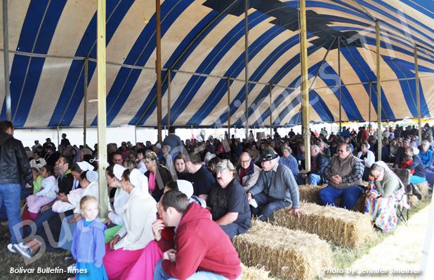 Fall Festival supports Mennonite School There was a tent set up to shield guests from the sun and rain during the annual Fall Festival held in Whiteville
