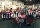 Approximately 200 people attended the Grand Junction High School reunion held at the Bird Dog Museum. All Blue Devil graduates were invited. Doug Carter was the master of ceremonies. He entertained the crowd with stories of his misadventures as a student and memories of his favorite teachers. There was also a moment of silence in honor of  deceased graduates. 	