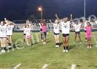 The BCHS cheerleaders held a cheer camp for elementary school children, in the “Fight against Breast Cancer.” The elementary children that participated in the cheer camp were set to perform at the October 8 game at half time.
