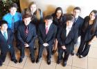 Participating Fayette Academy students were (pictured from left to right): Ryan Gersava (Sophomore), John Ferguson (Senior), Matthew Krosp (Junior), Anna Green (Senior), Blake Barron (Senior), Jill Grant (Freshman), Caleb Weatherly (Sophomore), Nick Polzin (Junior), and Emily Webb (Junior). Fayette Academy’s Band Director is Daniel Hinson.