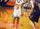 Alexis Pledge handles the ball for Middleton in their win over Adamsville last Friday.