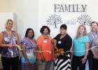 Pictured (l-r): John Dyer (Avalon Vice President), Janet Sheeks (Area Director), Patricia Gibson (volunteer), Mary Bufford (Social worker/ volunteer coordinator), Kim Grice (Director of Operations), Melissa Lax (HCC), Allen Goodsby (Chaplain), Natasha Lindsey (RN) and Brandi Long (Patient Care Coordinator).