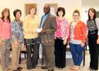 Julie Strope, Sharon Cossar, Tara Barnes, Monroe Woods, Cathy Mayfield, Bailee Hutchinson, and Holly Thurmond. 