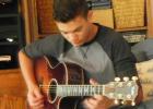 Caleb Slaughter first performed publically when he was in the ninth grade.