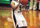 Dekiya Jarrett shoots a free throw for the Bolivar Middle School Tigers