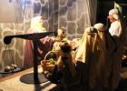 The market scene during the “Living Nativity” reflected individuals in period costumes purchasing food items, linens, candles and other goods.