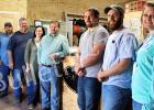 Dennis Woods, Hank Hopper, Marshal Mills, Sherridan Ervin, Brian Smith (owner), Cody Howell, Phillip Cash, and Misty Cosby.