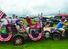 Local residents bring home trophies Hardeman County residents placed first at Big River Plantation’s Fourth of July in Savannah. Pictured (not in order): Toe and Lisa Tranum, Jacob Tranum, John Tranum, Jessica Sisco, Emily Sisco, Katie Puckett, Mark Ross, Juliana Walton and Clyne Walton.