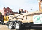 The Forest Festival parade brought entries from the forest industry to downtown Bolivar. 