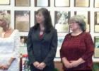Pictured (l to r) President Mary Jo Gordon, Vice President Jan Ward, Treasurer Pam Wade, Secretary Billie Gatewood and new Board of Directors member Gordon Harris.