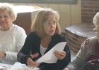 Gelene Keithley, center above, is President of the Grand Valley Lakes Women’s Club.