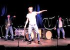 The Burger Palace Boys sing “Greased Lightning.” Photo by Ginger Tester